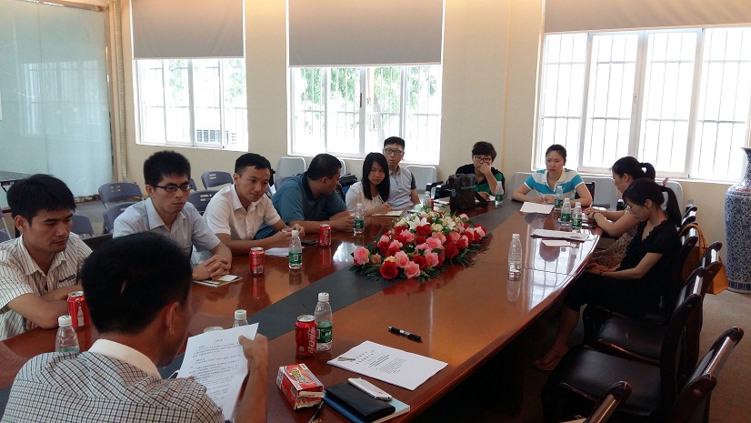 【校庆专辑】威尼斯欢迎你welcome党总支召开“三严三实”专题教育工作座谈会